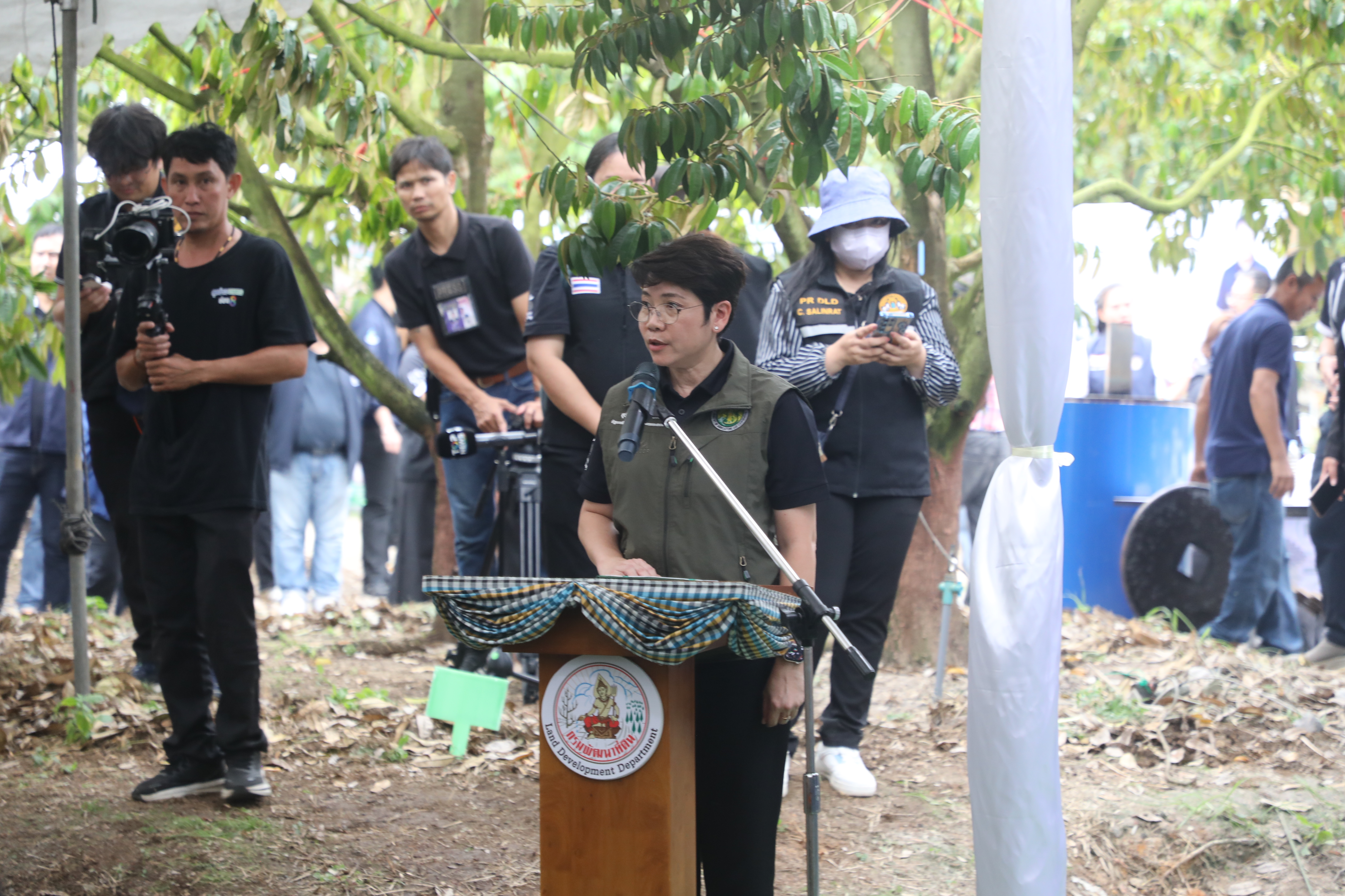 title - ส.ป.ก. ติดตามรัฐมนตรีว่าการกระทรวงเกษตรและสหกรณ์และคณะ ลงพื้นที่ตรวจราชการในพื้นที่จังหวัดจันทบุรี